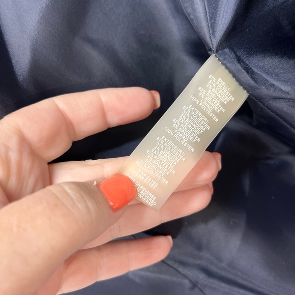 Tommy Hilfiger Navy and Brown Pinstripe Blazer - Picture 7 of 7